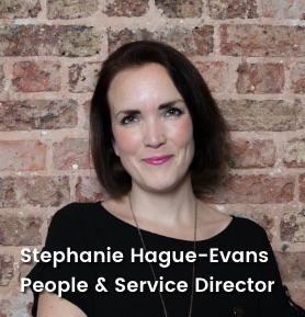 Stephanie Hague-Evans People & Service Director