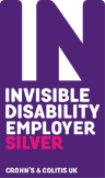 Invisible Disability Employer Silver Badge